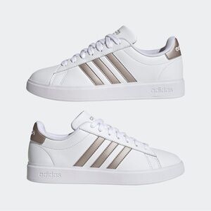 Adidas White Grand Court Tennis Shoes
